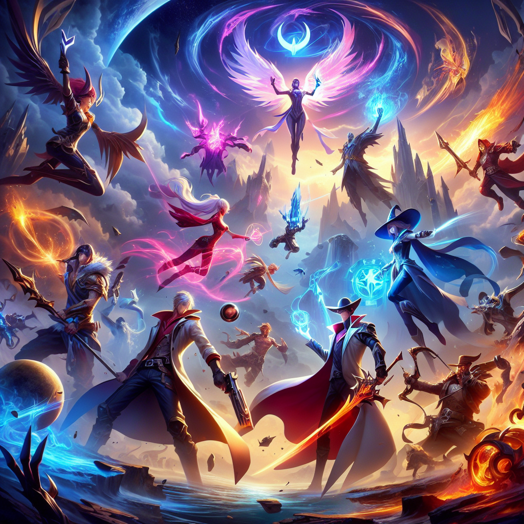 Mobile Legends Poster Artistry: Capturing Heroes and Battles
